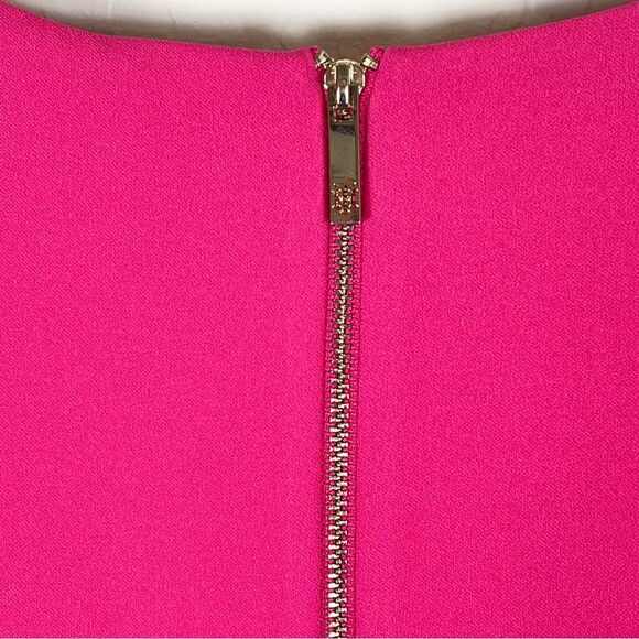 Tommy Hilfiger Pink Cold Shoulder Short Sleeve Shift Dress Plus Size 20W NWT - Picture 4 of 12